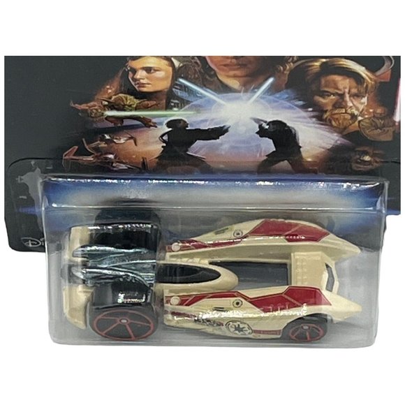 HOT WHEELS Star Wars Movie Series DUEL FUELER Khaki Chrome Red OH5's - Picture 5 of 8